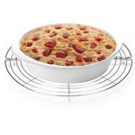 Base Plegable Delicia de 32 cm en Acero Cromado