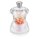 Molino Virgo para Pimienta y Sal de 7 cm Color Transparente