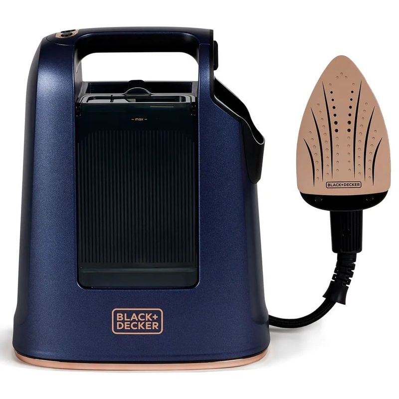 Vaporizador y Plancha 2 en 1 Press And Steam Color Azul