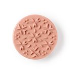 Set de 4 Sellos Delicia para Decoración de Galletas Color Rosado y Beige