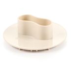 Set de 4 Sellos Delicia para Decoración de Galletas Color Rosado y Beige