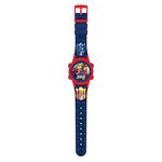 Reloj Digital Infantil Diseño Transformers Optimus Prime y Bumblebee con Pantalla LCD Color Azul y Rojo
