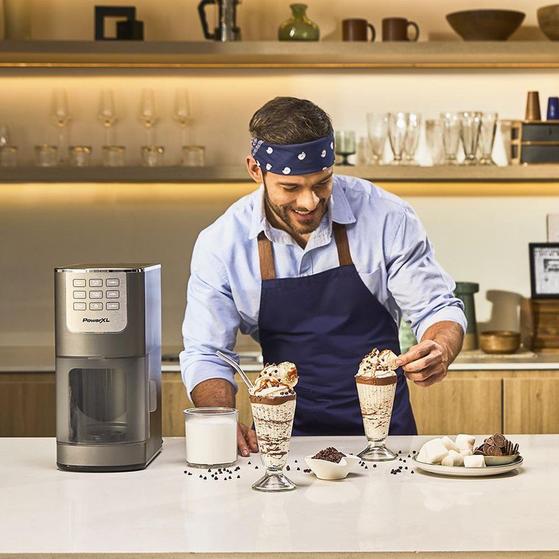 Máquina de Helados Gelatissimo 800 W Color Gris