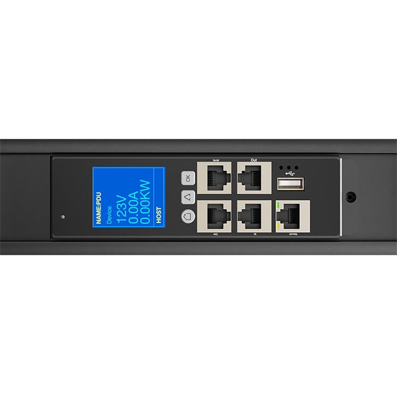 Regleta PDU Forza Rack 16 Tomas con Protección Eléctrica Color Negro