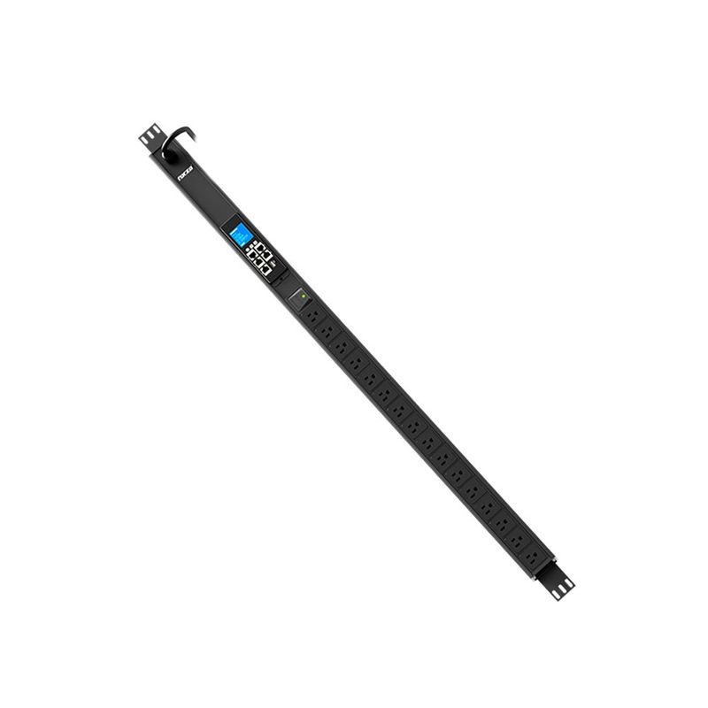 Regleta PDU Forza Rack 16 Tomas con Protección Eléctrica Color Negro
