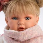 Muñeca Llorens Julia Blandita con Bufanda y Chupete 42 cm