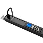 Regleta PDU Forza Rack 16 Tomas con Protección Eléctrica Color Negro