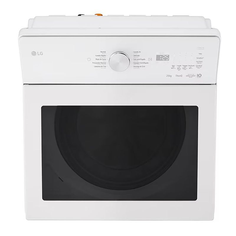 Lavadora de Carga Superior 25 kg con AI DD y ThinQ Color Blanco
