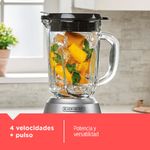 Licuadora Digital de 1.5 L 700 W Color Plateado