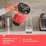 Licuadora Digital de 1.5 L 700 W Color Plateado