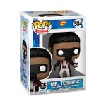Figura Funko Pop Heroes Superman 2025 Mr. Terrific Coleccionable de Vinilo #584