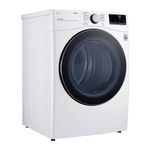 Secadora Eléctrica Carga Frontal 22 kg con Sensor Dry y ThinQ Color Blanco