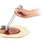 Cuchara Plana GrandChef de Acero Inoxidable para Untable Color Plateado
