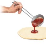 Cuchara Plana GrandChef de Acero Inoxidable para Untable Color Plateado