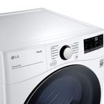 Secadora Eléctrica Carga Frontal 22 kg con Sensor Dry y ThinQ Color Blanco