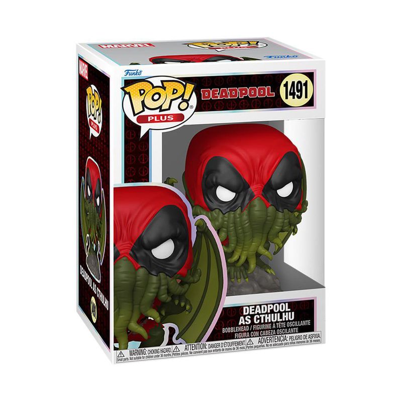 Figura Funko Pop Plus Marvel Deadpool as Cthulhu Coleccionable de Vinilo #1491