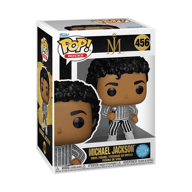 Figura Funko Pop Rocks Michael Jackson Rock With You Coleccionable de Vinilo #456