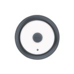 Tapa Unicover para Ollas y Sartenes de 24 26 y 28 cm Color Gris