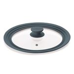 Tapa Unicover para Ollas y Sartenes de 24 26 y 28 cm Color Gris