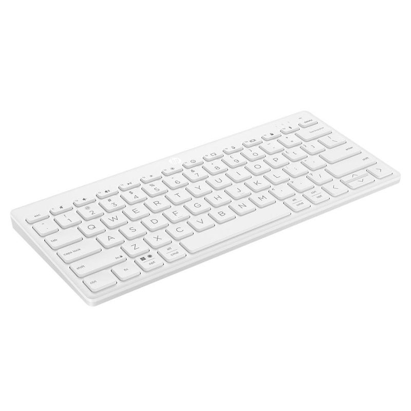 Teclado Compacto 350 Bluetooth para Múltiples Dispositivos Color Blanco
