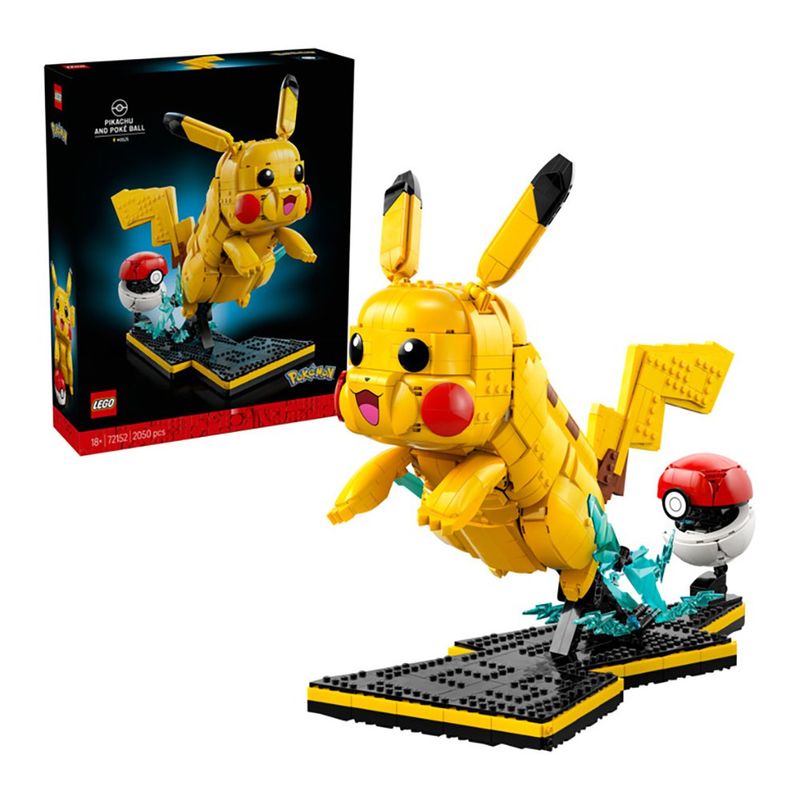 LEGO Set Pokémon Pikachu y Poké Ball
