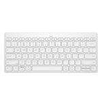 Teclado Compacto 350 Bluetooth para Múltiples Dispositivos Color Blanco