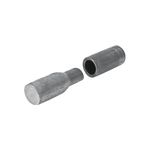 Bisagra Tubular Soldable de Acero 1/2 plg