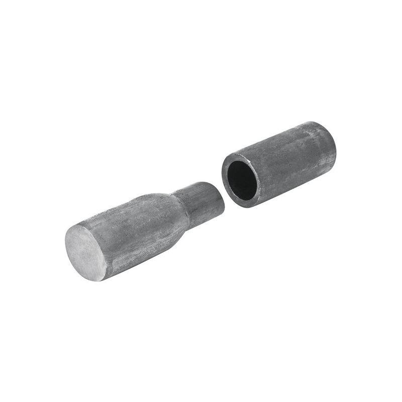 Bisagra Tubular Soldable de Acero 1/2 plg