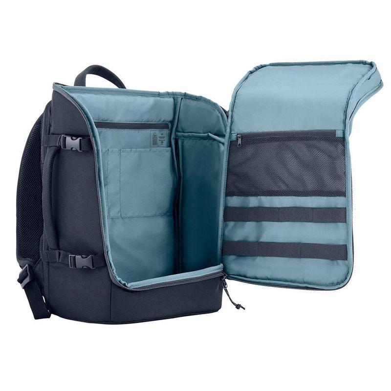 Mochila Travel 25 L Expandible para Laptop de 15.6 plg Color Gris
