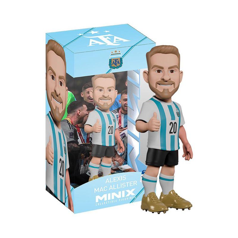 Figura Coleccionable Alexis Mac Allister Argentina 12 Cm