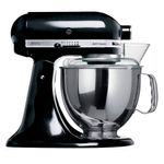 Batidora de Pedestal KitchenAid Artisan con 10 Velocidades 4.7 Litros Color Negro