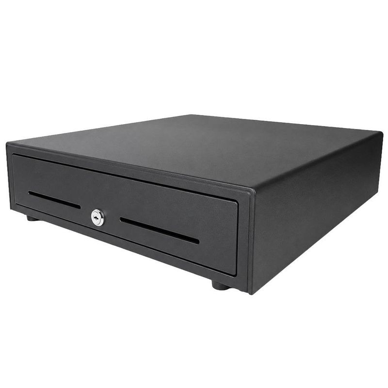 Caja Registradora para Negocio 20 x 6 Plg Color Negra