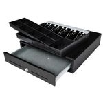 Caja Registradora para Negocio 20 x 6 Plg Color Negra