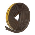 Cinta de Caucho EPDM Color Café de 5/16x1/4 plg y 17 Pies