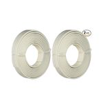 Cinta de Caucho Color Blanca para Sellado de 3/8x1/8 plg y 17 Pies