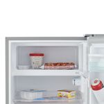 Refrigerador Single Door Midea Low Frost de 7 Pies Color Plateado