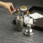 Medidor para Licor Doble Gourmet de Acero Inoxidable 1 oz y 1.5 oz