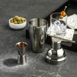 Medidor para Licor Doble Gourmet de Acero Inoxidable 1 oz y 1.5 oz