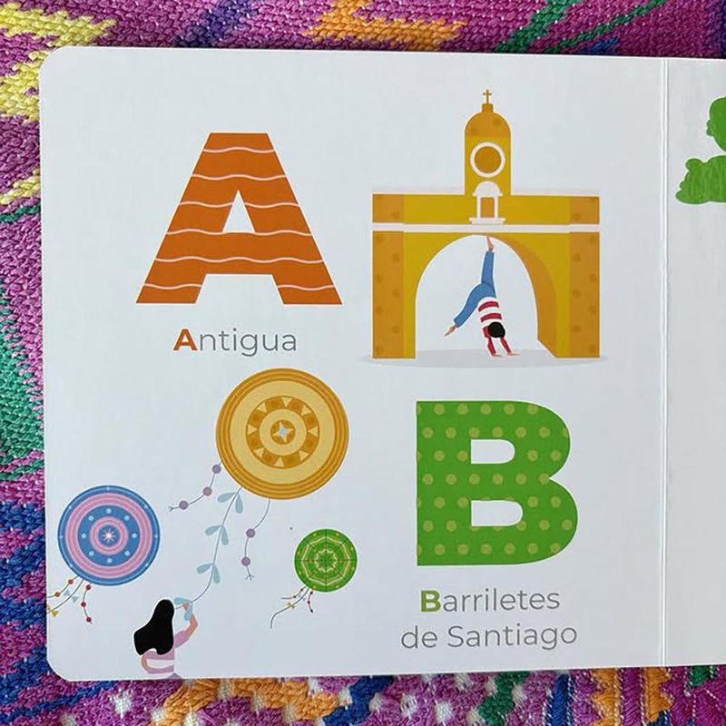 Libro Infantil Educativo Mi Primer ABC de Guatemala