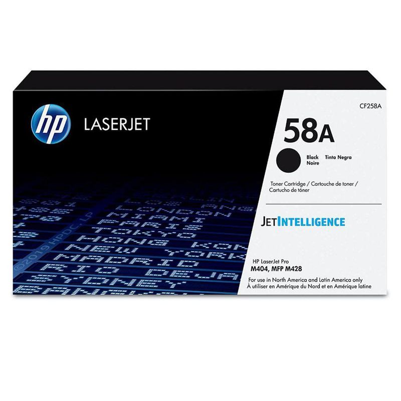 Cartucho de Tóner 58A Original LaserJet Color Negro