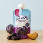 Compota de Ciruela Pasa Heinz Baby Food Pouch 113 g 6+ Meses