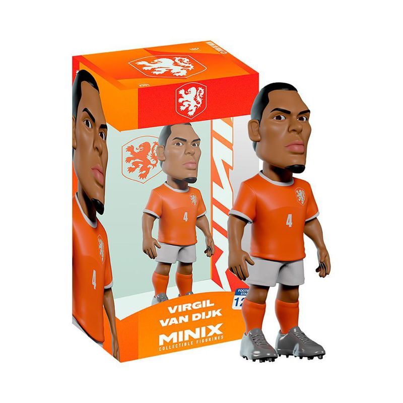 Figura Coleccionable Virgil Van Dijk Holanda 12 Cm