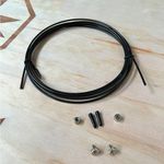 Cable para Cuerda de Aluminio de 290 Cm Color Negro