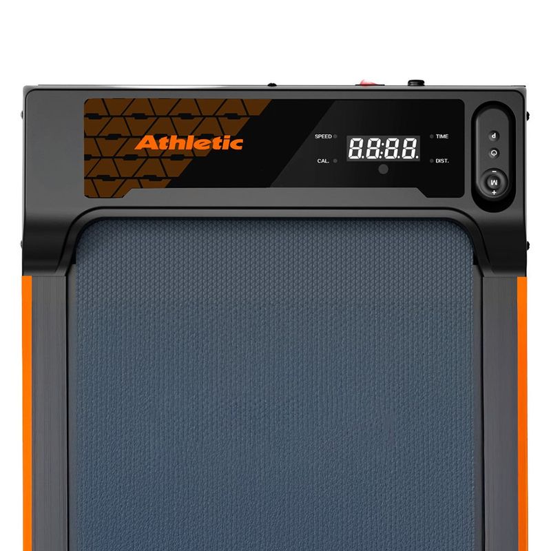 Walking Pad DF300 Plegable con Monitor LED Color Negra con Detalles Naranja