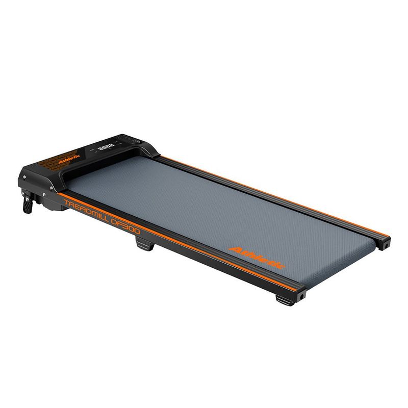 Walking Pad DF300 Plegable con Monitor LED Color Negra con Detalles Naranja