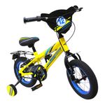 Bicicleta BMX 12 Bambino con Parrilla para Niño Colores Surtidos