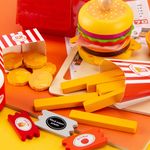 Set de Juego Menú de Hamburguesa para Niños Multicolor