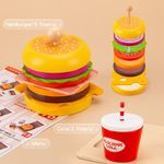 Set de Juego Menú de Hamburguesa para Niños Multicolor