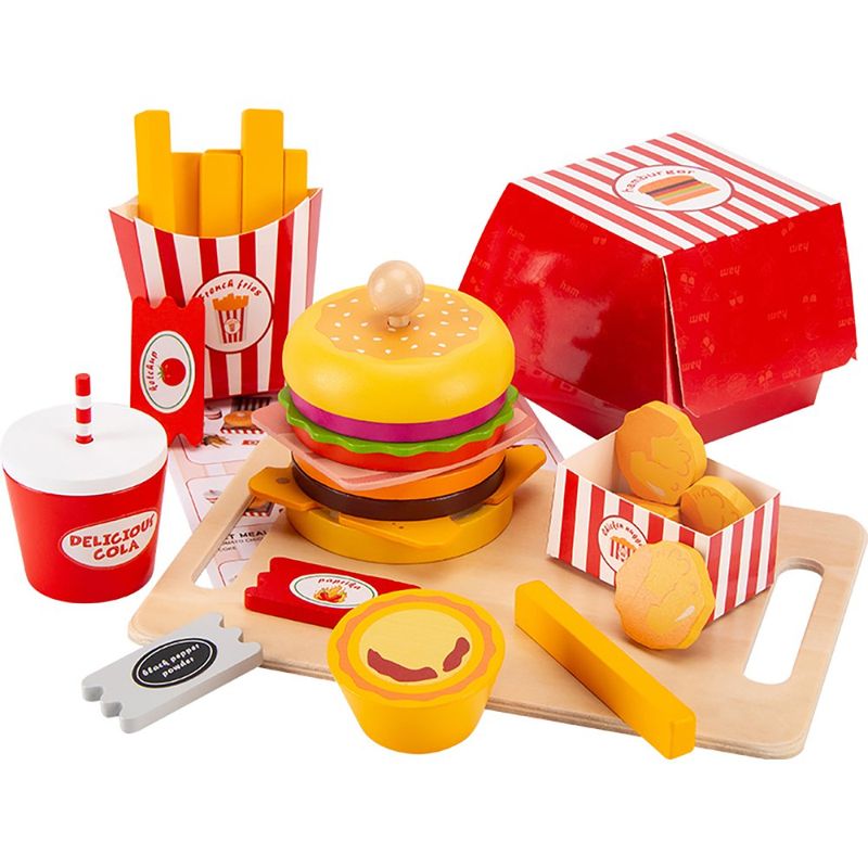 Set de Juego Menú de Hamburguesa para Niños Multicolor