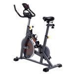 Bicicleta de Spinning 200BS con Monitor Digital Color Negra